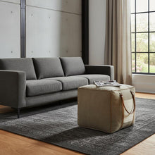 Load image into Gallery viewer, Cotton Blend Ottoman - Gray