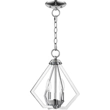 Load image into Gallery viewer, Two Light Dimmable Chandelier With Shades - Silver