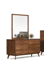 Load image into Gallery viewer, 40" Framed Mounted Dresser Mirror - Brown