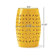 Load image into Gallery viewer, Outdoor Side Table With Barrel Shape