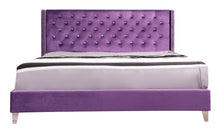 Load image into Gallery viewer, Upholstered Nailhead Trim Chic Bed