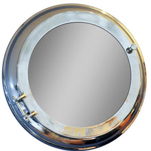 Load image into Gallery viewer, 21" Round Aluminum Framed Accent Mirror - Silver