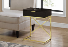 Load image into Gallery viewer, Accent Side Table, Storage Drawer, Spacious Tabletop, Contemporary & Modern