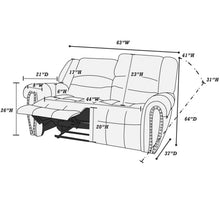 Load image into Gallery viewer, Modern Living Room Set With Nailhead Trim