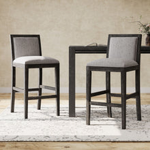 Load image into Gallery viewer, Upholstered Barstools (Set of 2)