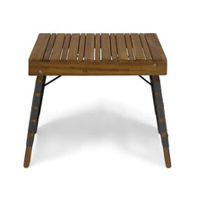 Load image into Gallery viewer, Kayla - Outdoor Foldable 2 Seater Chat Set - Brown / Gray