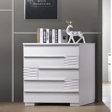 Load image into Gallery viewer, 5 Drawer Chest, Bedroom - White