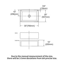 Load image into Gallery viewer, Apron Front Reversible Single Bowl Kitchen Sink & Grid And Strainer