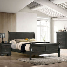 Load image into Gallery viewer, Louis Phillipe Sleigh Bed