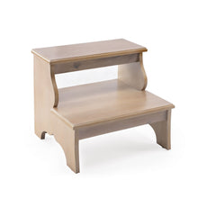 Load image into Gallery viewer, Manufactured Wood Backless Chair - Natural
