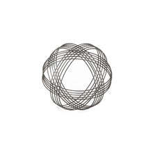 Load image into Gallery viewer, Hand Painted Decorative Orb Tabletop Sculpture (483223) - Gray