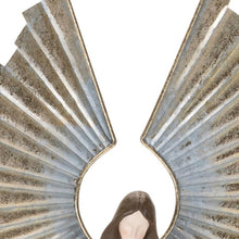 Load image into Gallery viewer, Poly Angel Christmas Tabletop Sculpture (633809) - White / Gold