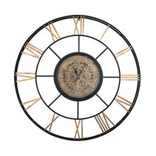 Load image into Gallery viewer, Circle Analog Exposed Gear Wall Clock (485979) - Copper