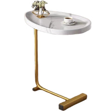 Load image into Gallery viewer, C-Shaped Side Table, Small Sofa Table For Cough, Bedroom