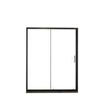 Load image into Gallery viewer, Single Sliding Shower Door, Thick Clear Tempered Glass Shower Door With Stainless Steel Handle