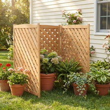 Load image into Gallery viewer, Outdoor 3 Panel Air Conditioner Fence Screen