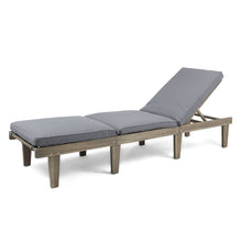 Load image into Gallery viewer, Ariana - Wood Chaise Lounge With Cushion