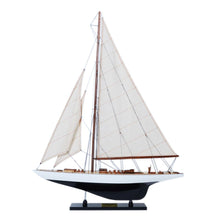 Load image into Gallery viewer, Hand Painted Model Boat (624694) - White / Black