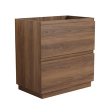 Load image into Gallery viewer, Modern Freestanding Bathroom Vanity Cabinet With Double Drawer