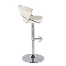 Load image into Gallery viewer, Jie - Contemporary Adjustable Barstool With Swivel & Rounded T Footrest (Set of 2)