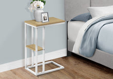 Load image into Gallery viewer, Accent Table, C - Shaped, Marble Look Contemporary & Modern Convenient Design