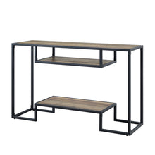 Load image into Gallery viewer, Idella - Sofa Table - Rustic Oak / Black