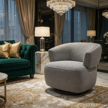 Load image into Gallery viewer, Swivel Barrel Accent Oversized Club Chair