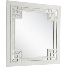 Load image into Gallery viewer, 39" Square Accent Mirror - White