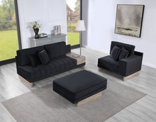 Load image into Gallery viewer, Memphis - Reversible Sectional Sofa Ottoman With Storage Compartment, Drawer, USB ports, Charging Outlets