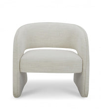 Load image into Gallery viewer, Textural Solid Color Arm Chair - Cream