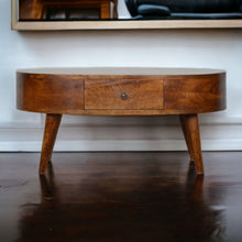 Load image into Gallery viewer, Rounded Wood Table