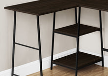 Load image into Gallery viewer, Computer Desk, Home Office, Corner, Storage Shelves, L Shape, Work, Laptop, Contemporary, Modern