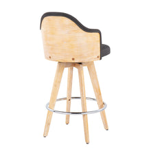Load image into Gallery viewer, Ahoy - Contemporary Fixed Height Counter Stool & Round Footrest (Set of 2)