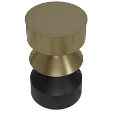 Load image into Gallery viewer, Miller - Side Table - Black / Brass