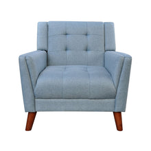 Load image into Gallery viewer, Luminaesque - Fabric Upholstered Armchair With Tufted Back