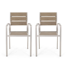 Load image into Gallery viewer, Dreamlan - Outdoor Aluminum Dining Chair (Set of 2)