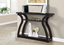 Load image into Gallery viewer, Accent Console Table For Entryway, Unique Curved Design
