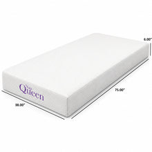 Load image into Gallery viewer, 6" Size Memory Foam Mattress