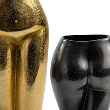 Load image into Gallery viewer, Female Form Table Vase - Gold