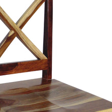 Load image into Gallery viewer, 30" Solid Wood Bar Height Bar Chair - Brown