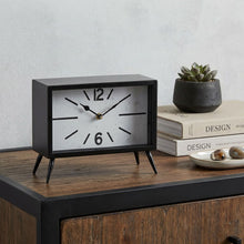 Load image into Gallery viewer, Table Clock (376227) - Black / White