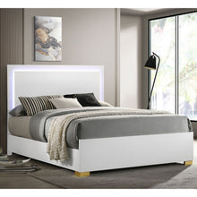 Load image into Gallery viewer, Jeremiah - LED Panel Bed With Touch Controlled Lighting