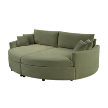 Load image into Gallery viewer, Oversized Double Chaise Lounge Sofa With USB Ports