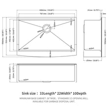 Load image into Gallery viewer, Farmhouse Kitchen Sink Workstation, Apron Front