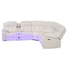 Load image into Gallery viewer, Challenger - Recliner Sectional Sofa, Built In USB, C Ports & Bluetooth