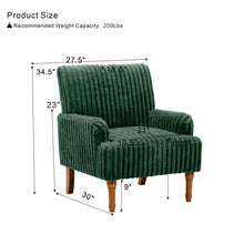 Load image into Gallery viewer, Accent Comfortable Upholstered Armchair For Living Room