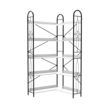 Load image into Gallery viewer, Industrial Style Corner Bookshelf With Thickened Iron Frame