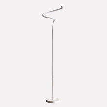 Load image into Gallery viewer, LED Novelty Curvy Spiral Floor Lamp - White