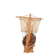 Load image into Gallery viewer, Hand Painted Decorative Boat (401868) - Natural