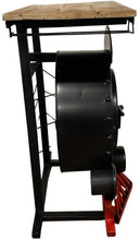 Load image into Gallery viewer, 17.5" X 28.5" X 36" Steam Engine Bar Counter - Black